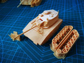 3d Printed 1/72 American Griffin 120mm Tank Destroyer Kit